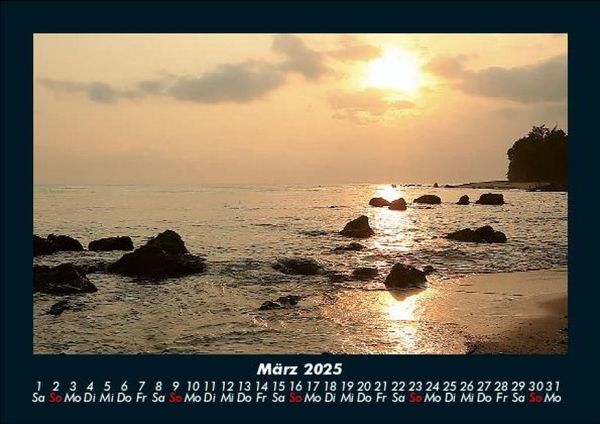 Produktbild: Meereslandschaft 2025 Fotokalender DIN A5
