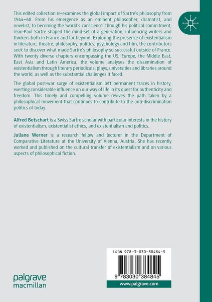 Produktbild: Sartre and the International Impact of Existentialism