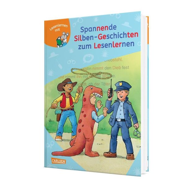 Produktbild: LESEMAUS zum Lesenlernen Sammelbände: Spannende Silben-Geschichten zum Lesenlernen