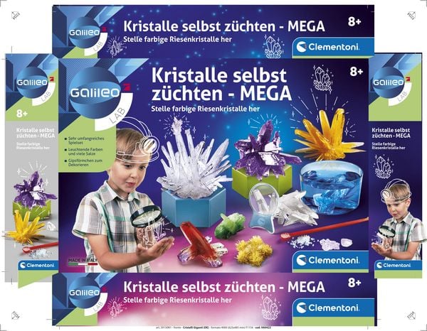 Produktbild: Experimentierset Galileo Kristalle selbst z&uuml;chten Mega