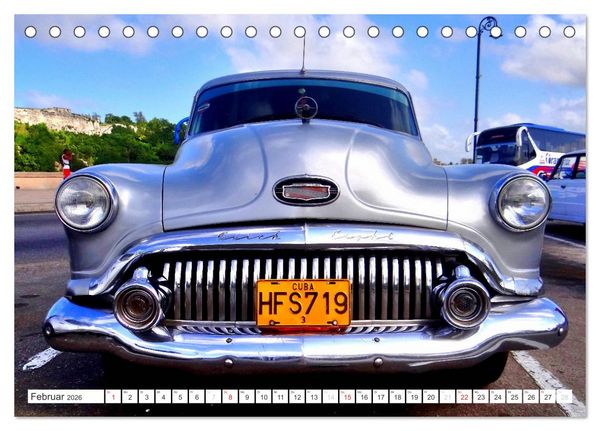 Produktbild: American Classics (Tischkalender 2026 DIN A5 quer), CALVENDO Monatskalender