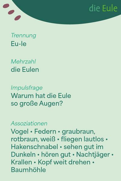 Produktbild: Wortschatzk&auml;rtchen: Im Wald