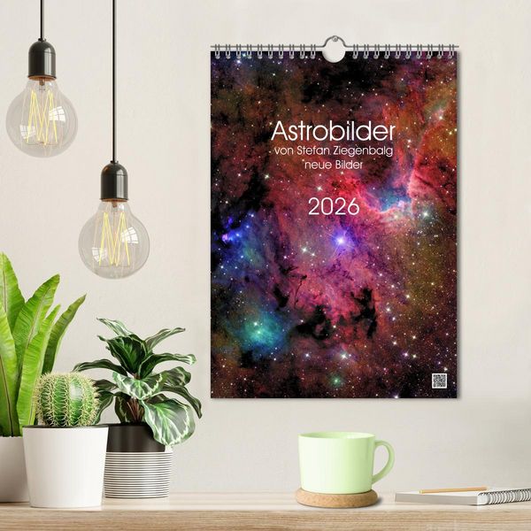 Produktbild: Astrobilder von Stefan Ziegenbalg (Wandkalender 2026 DIN A4 hoch), CALVENDO Monatskalender