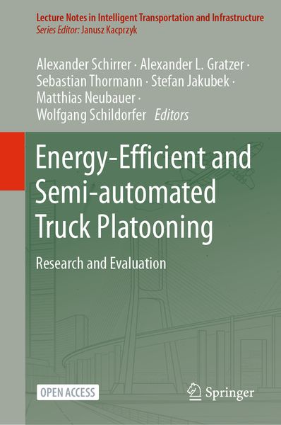 Produktbild: Energy-Efficient and Semi-automated Truck Platooning