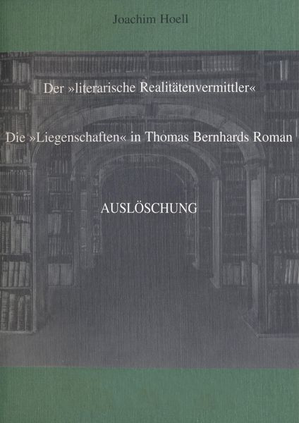 Produktbild: Der literarische Realit&auml;tenvermittler