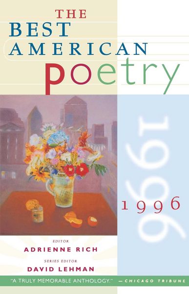 Produktbild: The Best American Poetry 1996