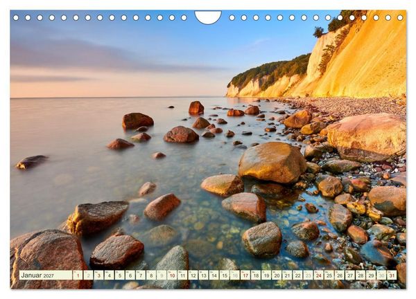 Produktbild: R&uuml;gen - Jasmund Nationalpark (Wandkalender 2027 DIN A4 quer), CALVENDO Monatskalender