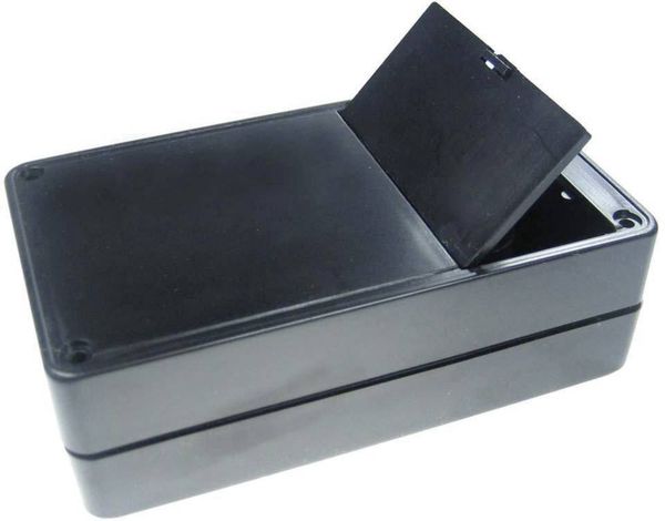Produktbild: Kemo G02B Universal-Geh&auml;use 123 x 72 x 39 Kunststoff Schwarz 1St.