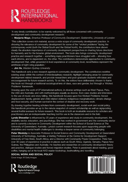 Produktbild: The Routledge Handbook of Community Development Research