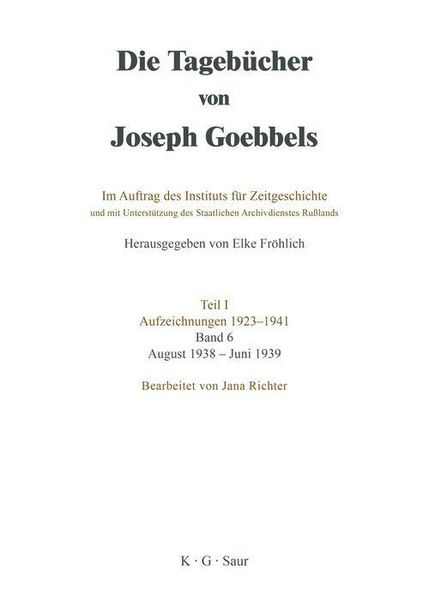 Produktbild: August 1938 - Juni 1939