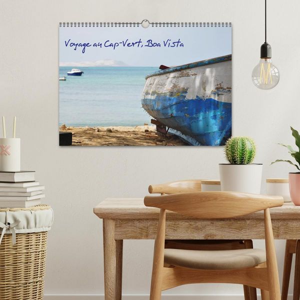 Produktbild: Voyage au Cap-Vert, Boa Vista (Calendrier mural 2026 DIN A3 vertical), CALVENDO calendrier mensuel