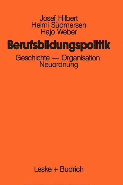 Produktbild: Berufsbildungspolitik