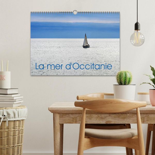 Produktbild: La mer d'Occitanie (Calendrier mural 2026 DIN A3 vertical), CALVENDO calendrier mensuel