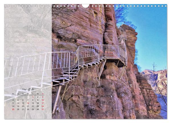 Produktbild: Geheimnisvolles China 2026 (Wandkalender 2026 DIN A3 quer), CALVENDO Monatskalender