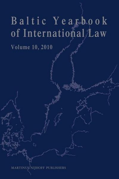 Produktbild: Baltic Yearbook of International Law, Volume 10 (2010)