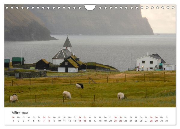 Produktbild: F&Auml;R&Ouml;ER INSELN - Herbstlichter (Wandkalender 2026 DIN A4 quer), CALVENDO Monatskalender