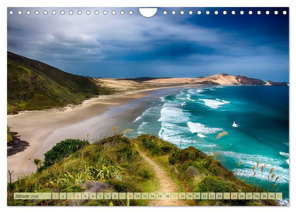 Produktbild: Neuseeland - atemberaubend sch&ouml;n (Wandkalender 2026 DIN A4 quer), CALVENDO Monatskalender