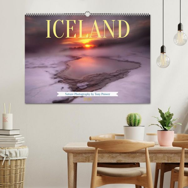 Produktbild: Amazing Nature of Iceland (Wall Calendar 2026 DIN A2 landscape), CALVENDO 12 Month Wall Calendar
