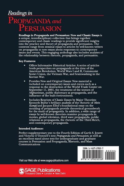 Produktbild: Readings in Propaganda and Persuasion