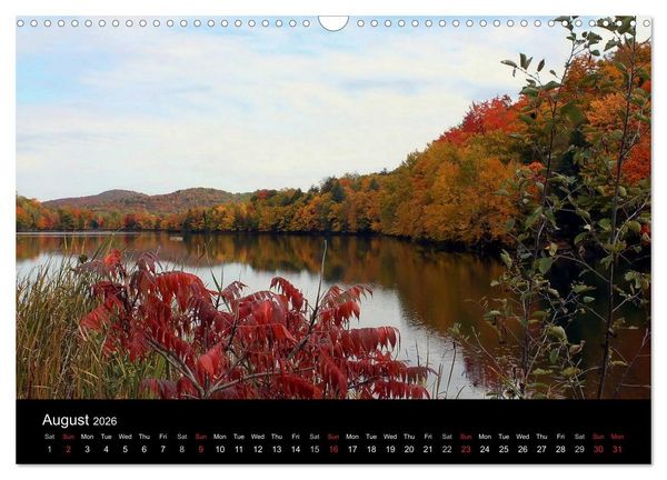 Produktbild: Indian Summer Mont Tremblant Quebec (Wall Calendar 2026 DIN A3 landscape), CALVENDO 12 Month Wall Calendar