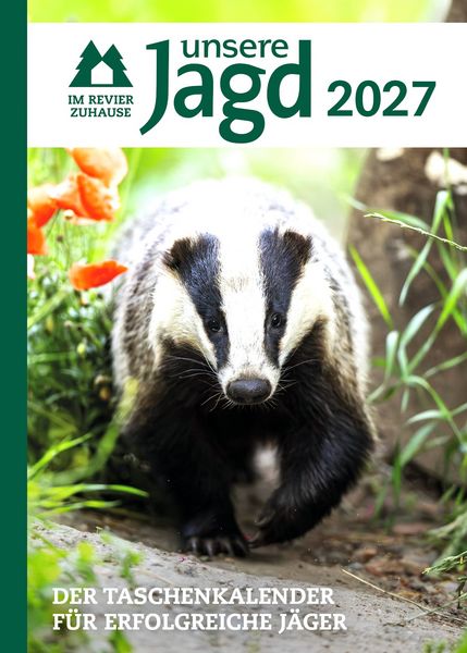 Produktbild: Taschenkalender UNSERE JAGD 2027