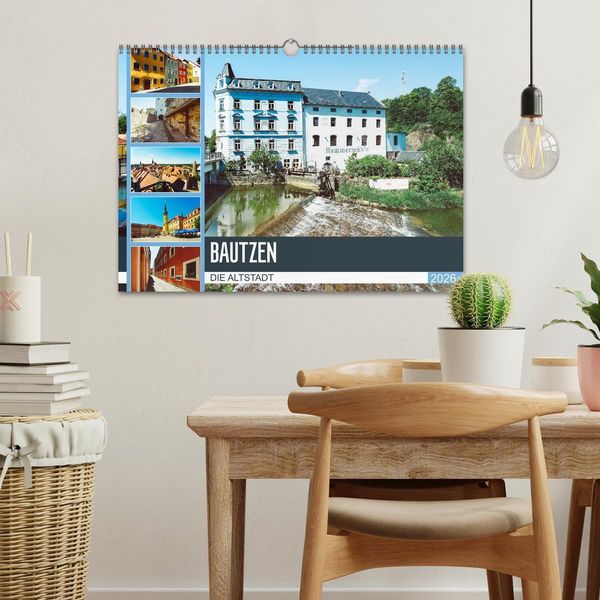 Produktbild: Bautzen Die Altstadt (Wandkalender 2026 DIN A3 quer), CALVENDO Monatskalender