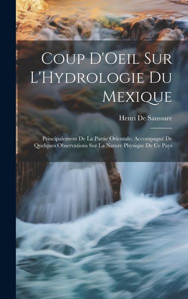 Produktbild: Coup D'Oeil Sur L'Hydrologie Du Mexique