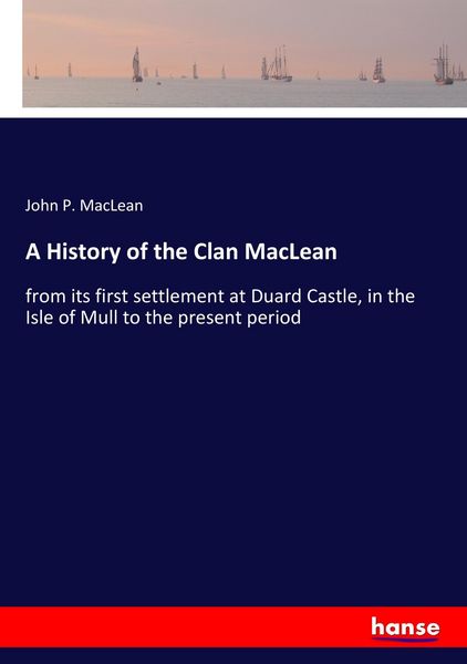 Produktbild: A History of the Clan MacLean