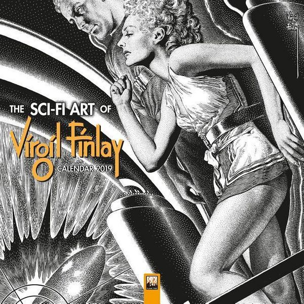 Produktbild: The Sci-Fi Art of Virgil Finlay Wall Calendar 2019 (Art Cal