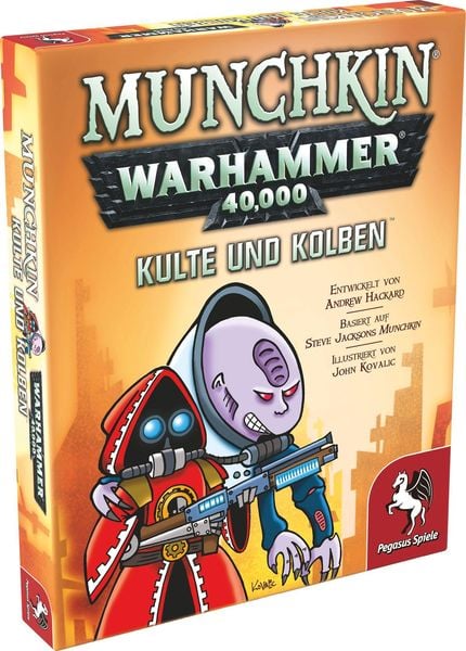 Produktbild: Munchkin Warhammer 40.000: Kulte und Kolben (Spiel-Zubehör)