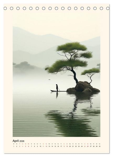 Produktbild: Japan - Kunst und Tradition (Tischkalender 2026 DIN A5 hoch), CALVENDO Monatskalender
