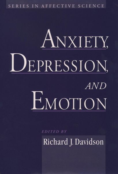 Produktbild: Anxiety, Depression, and Emotion
