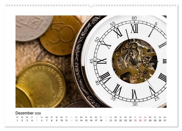 Produktbild: Uhren aus aller Welt (hochwertiger Premium Wandkalender 2026 DIN A2 quer), Kunstdruck in Hochglanz