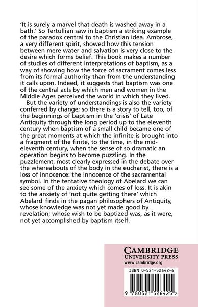 Produktbild: Baptism and Change in the Early Middle Ages, C.200 C.1150