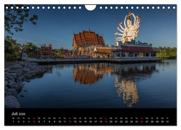 Produktbild: Koh Samui (Wandkalender 2026 DIN A4 quer), CALVENDO Monatskalender