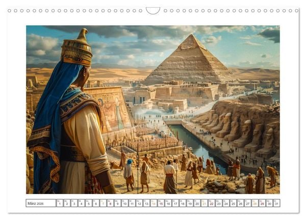 Produktbild: Im Schatten der Pyramiden (Wandkalender 2026 DIN A3 quer), CALVENDO Monatskalender