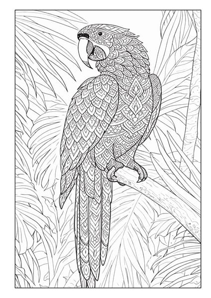 Produktbild: Mandala Tiere Malbuch f&uuml;r Erwachsene mit 50 sch&ouml;nen Ausmalmotiven