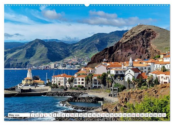 Produktbild: Madeira island of eternal spring (High Quality Premium Wall Calendar 2026 DIN A2 landscape),CALVENDO 12 Month Wall Calendar