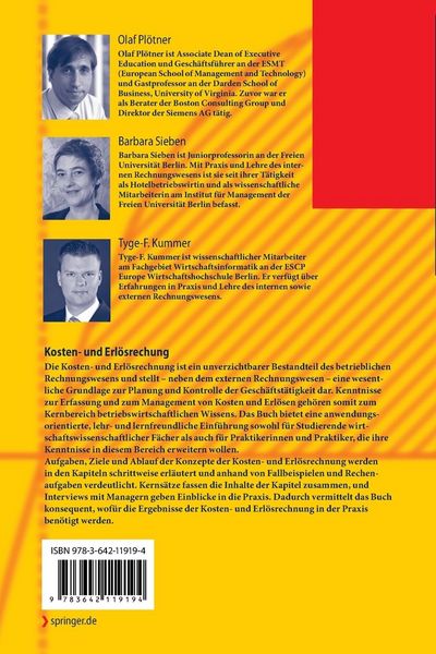 Produktbild: Kosten- und Erl&ouml;srechnung