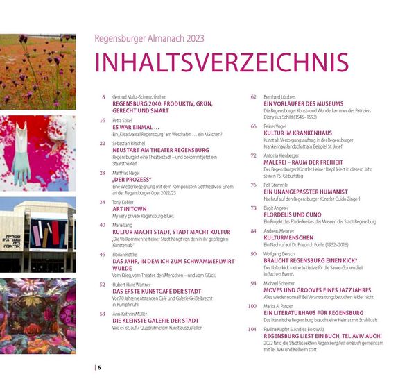 Produktbild: Regensburger Almanach 2023