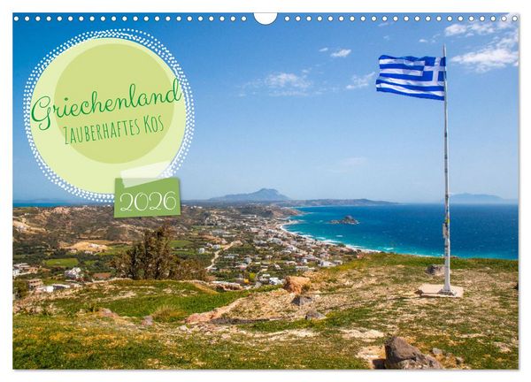 Produktbild: Griechenland - Zauberhaftes Kos (Wandkalender 2026 DIN A3 quer), CALVENDO Monatskalender