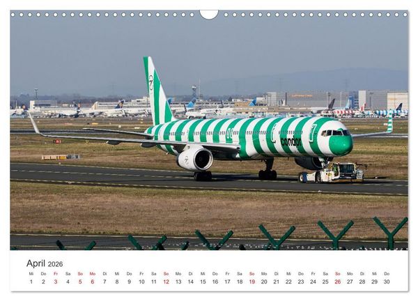 Produktbild: Frankfurt Airport - EDDF (Wandkalender 2026 DIN A3 quer), CALVENDO Monatskalender