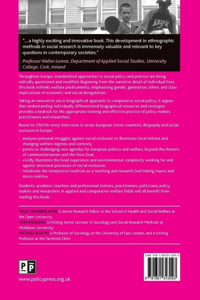Produktbild: Biography and social exclusion in Europe