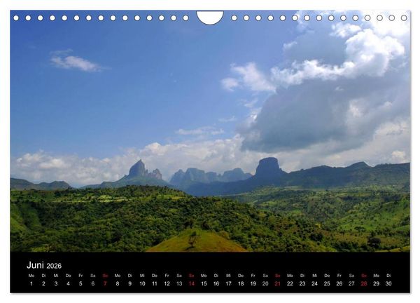 Produktbild: &Auml;thiopien Impressionen (Wandkalender 2026 DIN A4 quer), CALVENDO Monatskalender