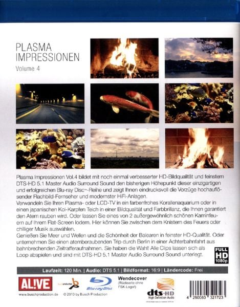 Produktbild: Plasma Impressionen HD Vol. 4