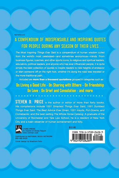 Produktbild: The Most Inspiring Things Ever Said