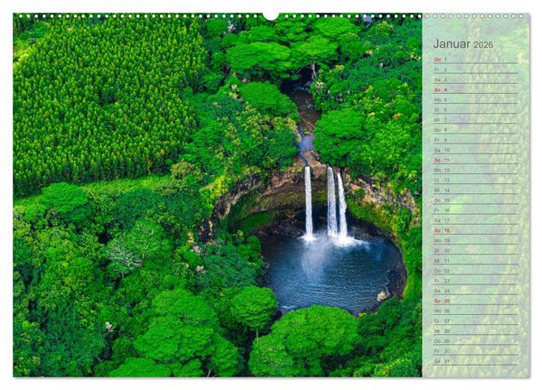 Produktbild: Malerisches Hawaii (hochwertiger Premium Wandkalender 2026 DIN A2 quer), Kunstdruck in Hochglanz