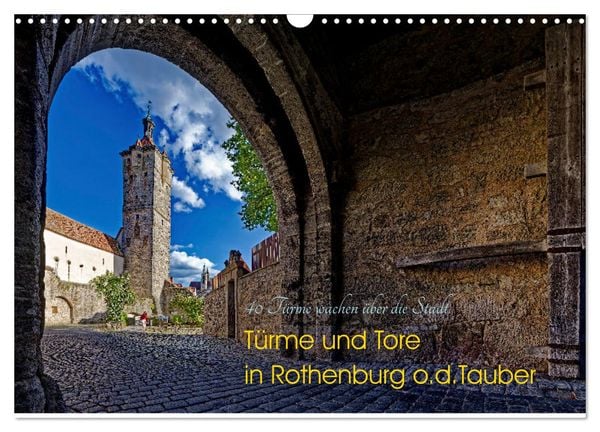 Produktbild: T&uuml;rme und Tore (Wandkalender 2026 DIN A3 quer), CALVENDO Monatskalender