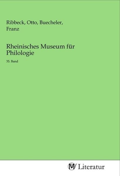 Produktbild: Rheinisches Museum f&uuml;r Philologie