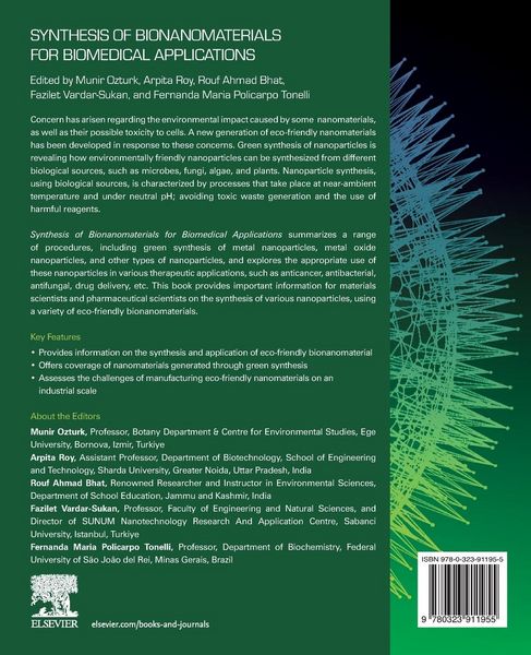 Produktbild: Synthesis of Bionanomaterials for Biomedical Applications